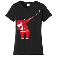 Hockey Dabbing Santa Women's T-Shirt