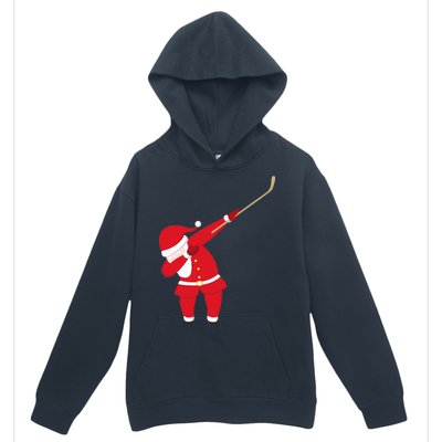 Hockey Dabbing Santa Urban Pullover Hoodie