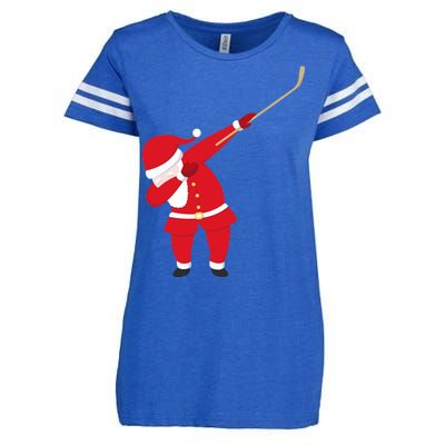 Hockey Dabbing Santa Enza Ladies Jersey Football T-Shirt