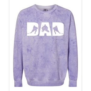 Hockey Dad Colorblast Crewneck Sweatshirt