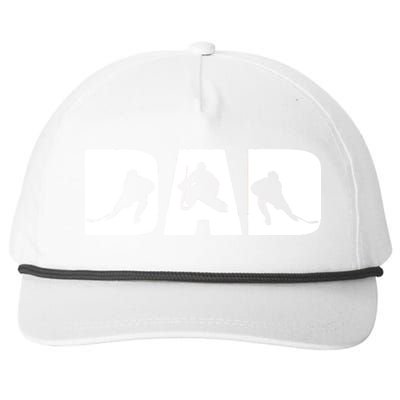 Hockey Dad Snapback Five-Panel Rope Hat