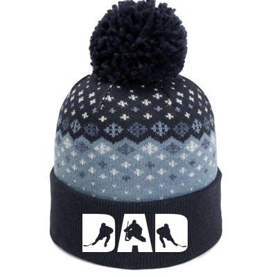 Hockey Dad The Baniff Cuffed Pom Beanie