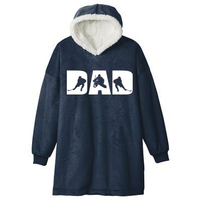 Hockey Dad Hooded Wearable Blanket