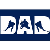 Hockey Dad Bumper Sticker