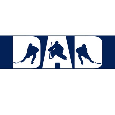 Hockey Dad Bumper Sticker