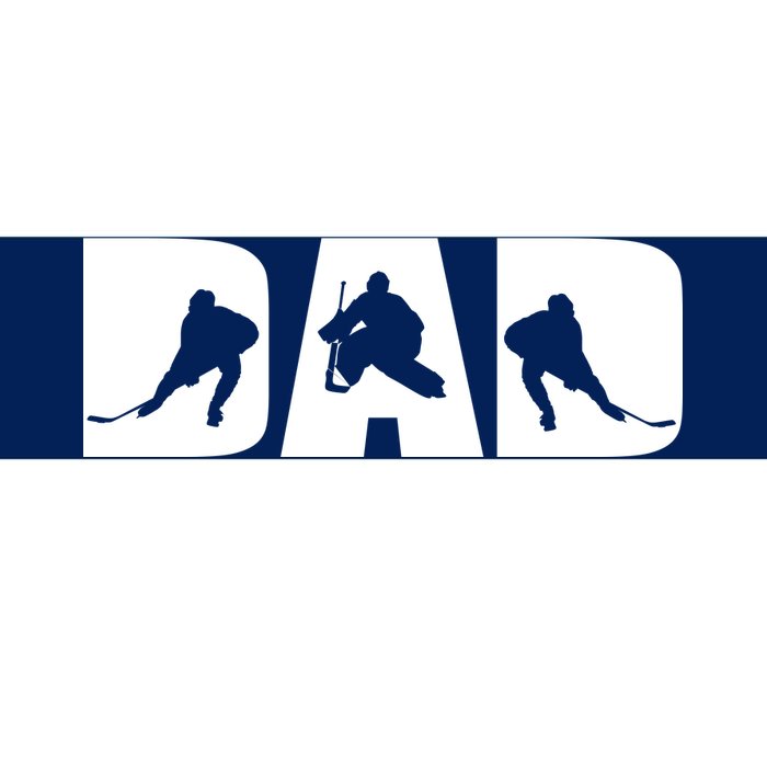 Hockey Dad Bumper Sticker