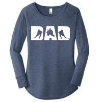 Hockey Dad Women's Perfect Tri Tunic Long Sleeve Shirt