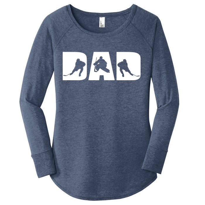 Hockey Dad Women's Perfect Tri Tunic Long Sleeve Shirt