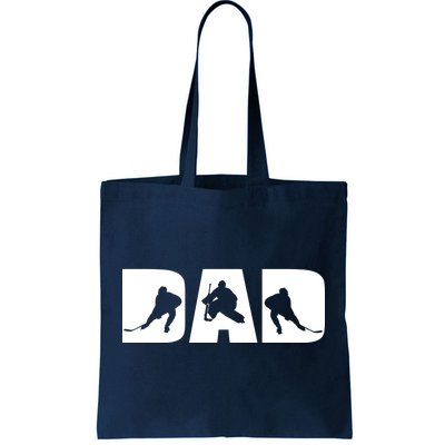 Hockey Dad Tote Bag