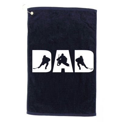 Hockey Dad Platinum Collection Golf Towel