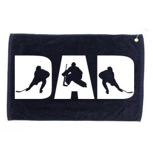 Hockey Dad Grommeted Golf Towel