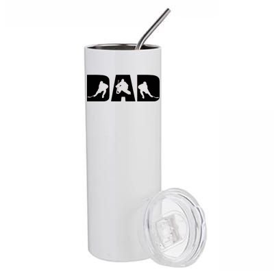 Hockey Dad Stainless Steel Tumbler