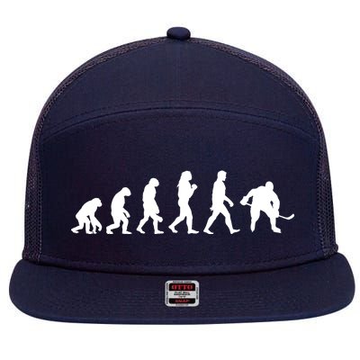 Hockey Evolution 7 Panel Mesh Trucker Snapback Hat