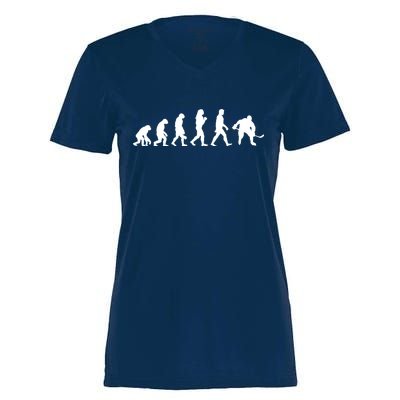 Hockey Evolution Women's Momentum V-Neck T-Shirt