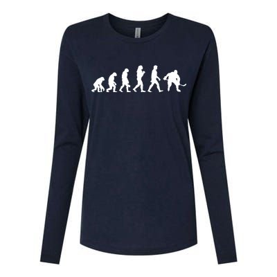 Hockey Evolution Womens Cotton Relaxed Long Sleeve T-Shirt