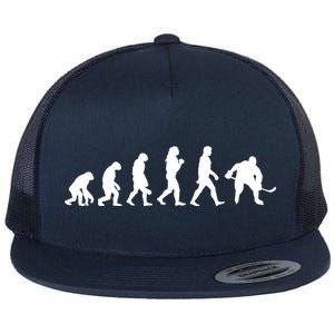 Hockey Evolution Flat Bill Trucker Hat