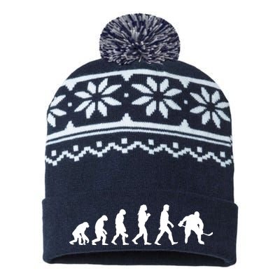 Hockey Evolution USA-Made Snowflake Beanie