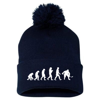 Hockey Evolution Pom Pom 12in Knit Beanie