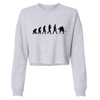 Hockey Evolution Cropped Pullover Crew