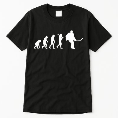Hockey Evolution Timeline Tall T-Shirt