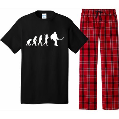 Hockey Evolution Timeline Pajama Set