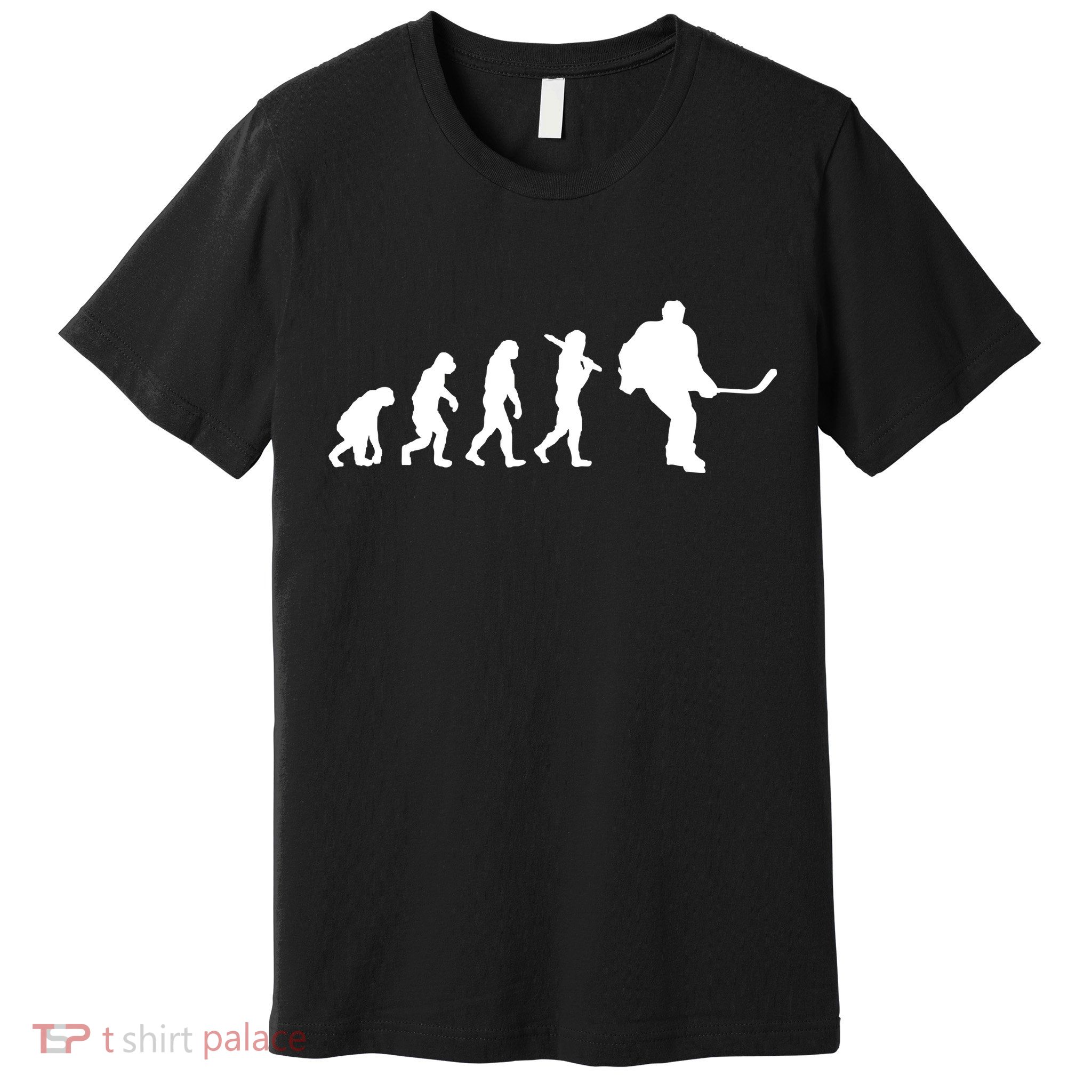 Hockey Evolution Timeline Premium T-Shirt