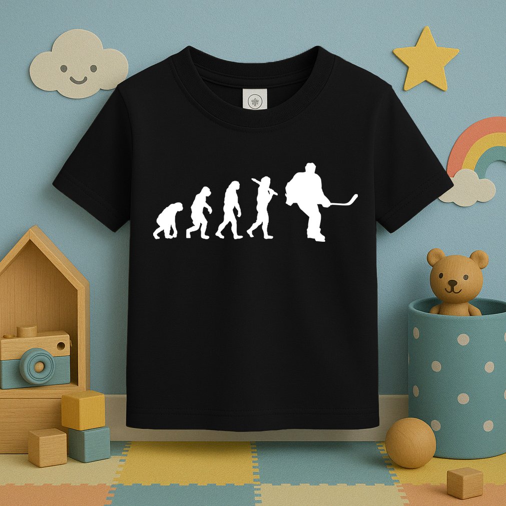 Hockey Evolution Timeline Toddler T-Shirt
