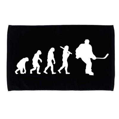 Hockey Evolution Timeline Microfiber Hand Towel