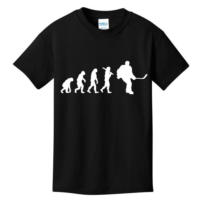 Hockey Evolution Timeline Kids T-Shirt