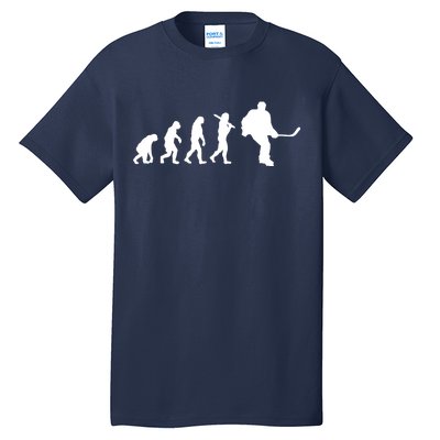 Hockey Evolution Timeline Tall T-Shirt