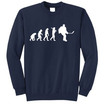 Hockey Evolution Timeline Tall Sweatshirt