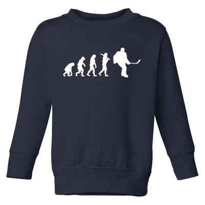 Hockey Evolution Timeline Toddler Sweatshirt