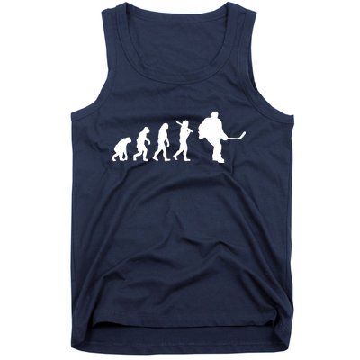 Hockey Evolution Timeline Tank Top