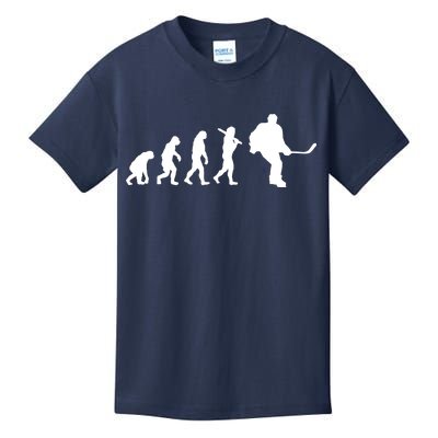 Hockey Evolution Timeline Kids T-Shirt