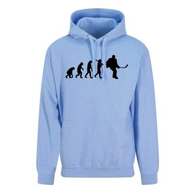 Hockey Evolution Timeline Unisex Surf Hoodie