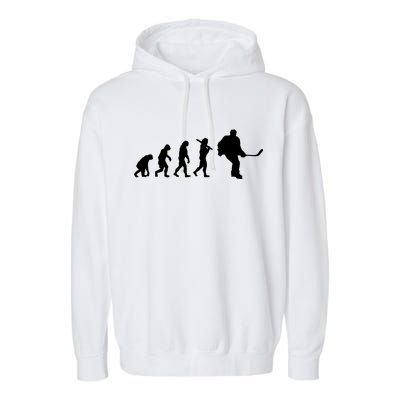 Hockey Evolution Timeline Garment-Dyed Fleece Hoodie