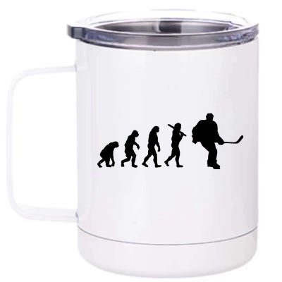 Hockey Evolution Timeline 12 oz Stainless Steel Tumbler Cup