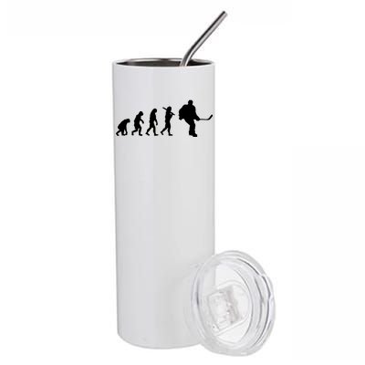 Hockey Evolution Timeline Stainless Steel Tumbler