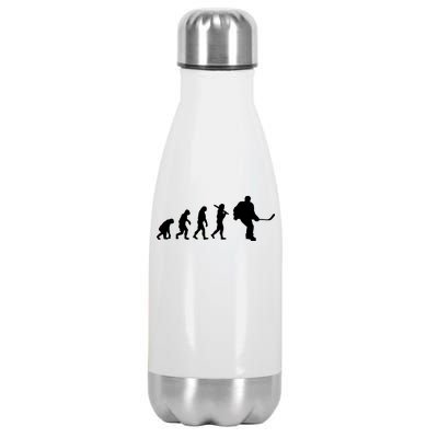 Hockey Evolution Timeline Stainless Steel Insulated Water Bottle