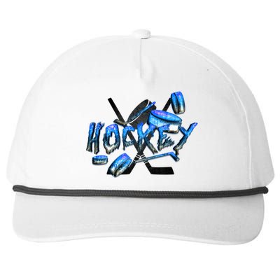 Hockey Stone Logo Snapback Five-Panel Rope Hat