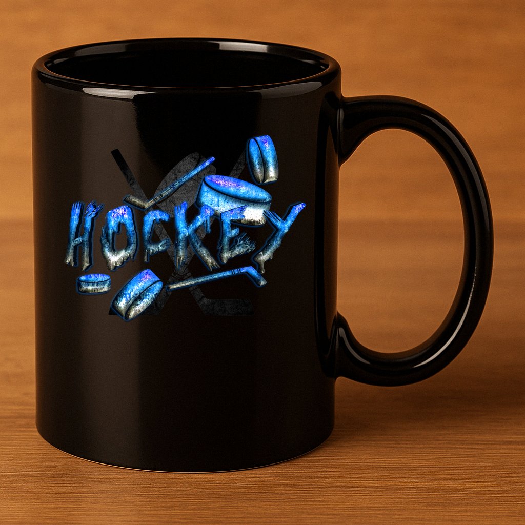 Hockey Stone Logo 11oz C Handle Ceramic Mug