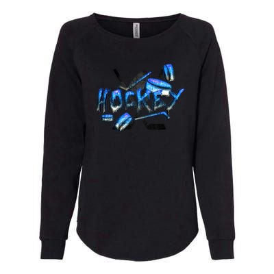 Hockey Stone Logo Womens California Wash Sweatshirt