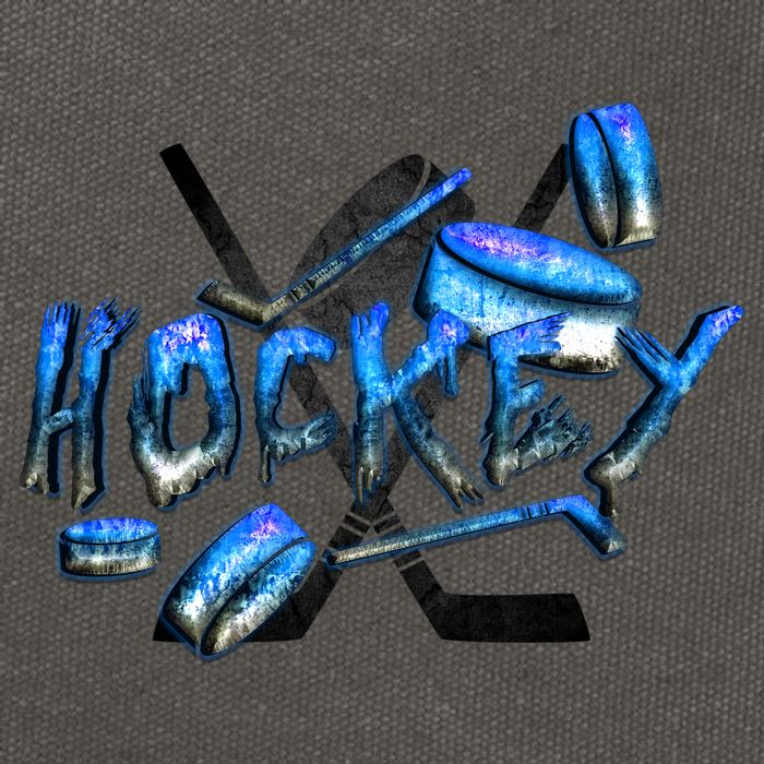 Hockey Stone Logo Cotton Canvas Backpack