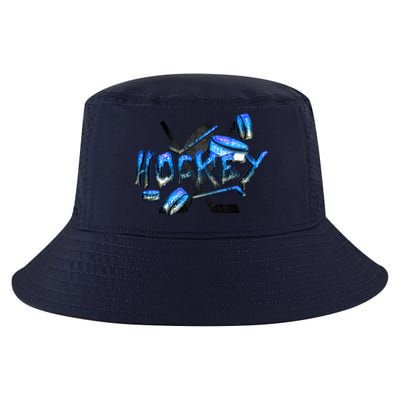 Hockey Stone Logo Cool Comfort Performance Bucket Hat