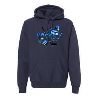 Hockey Stone Logo Premium Hoodie