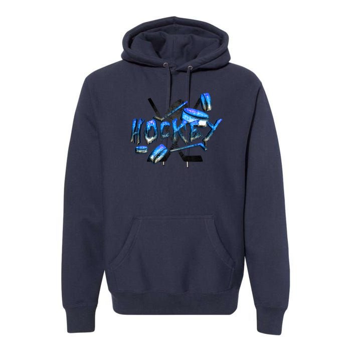 Hockey Stone Logo Premium Hoodie