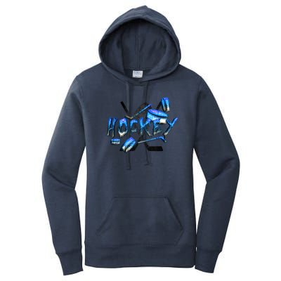 Hockey Stone Logo Women's Pullover Hoodie