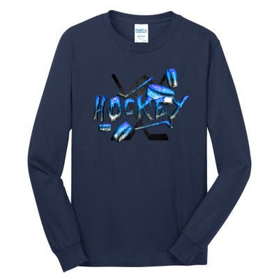 Hockey Stone Logo Tall Long Sleeve T-Shirt