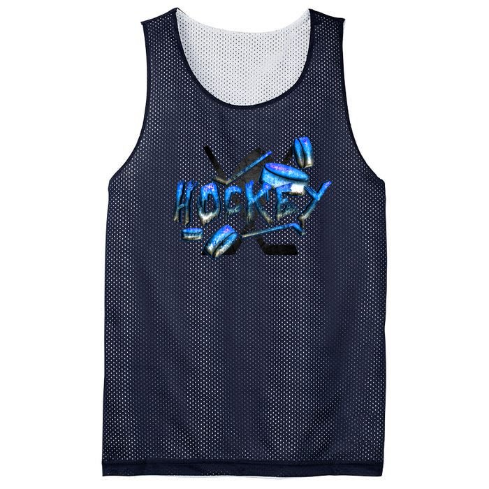 Hockey Stone Logo Mesh Reversible Basketball Jersey Tank