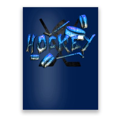 Hockey Stone Logo Poster